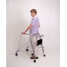 Large Walker with Silent Wheels Legs Installed