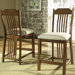 Craftsman Barstool in Medium Brown