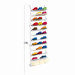 36 Pair OverDoor Shoe Rack