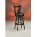 Woodhaven Swivel Barstool in Espresso Annigre