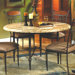 Pacific Crest Tavertine Dining Table