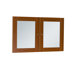 1" H x 20" W Glass Doors