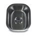 Rectangle Undermount Bar / Prep Sink in Brushed Satin