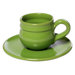 Mamma Ro 14 oz. Breakfast Cup and Saucer