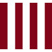 Korsi Wallpaper in Red and White