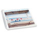 3 Ring Catalog/Magazine Organizer, 9-1/2"x11-1/2", 12 per Pack, Clear