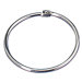 Book Rings, Silver, 3/4"-4" Diameter
