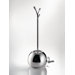 Complements 4.9" x 5.9" Skoati Toilet Brush Holder in Stainless Steel
