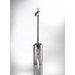 Complements 3.5" x 3.5" Skoati Toilet Brush Holder in Stainless Steel