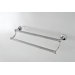 Venessia Double Towel Bar in Polished Chrome