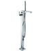 Myamyx Free Standing Floor Mount Single Handle Volume Control Shower Panel