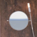 WS1 Wall-mount Magnifying (5X) Makeup Mirror, 15.9" Extension