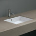Ceramica Valdama Cubo Undermount Bathroom Sink
