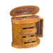 Trinity Jewelry Box in Burlwood Oak