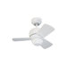 24" Micro 3 Blade Ceiling Fan with Remote