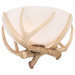 Great Lodge Three Light Ceiling Fan Light Kit or Semi Flush Mount