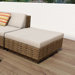 Park Terrace Ottoman with Cushion