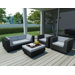 Beach Grove Park Terrace 6 Piece Deep Seating Group with Cushions
