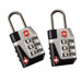 Lifestyle Accessories 3.0 Travel Sentry Approved Lock Set