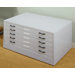 4" x 46.75" Flat File Riser in Light Grey