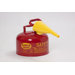 2.5 Gal Red Metal Safety Can with F15 Funnel