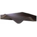 3' X 75' Black 1/2" Thick Ergo Mat&trade; Dry Area Anti-Fatigue Mat With Beveled Edges