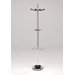 Coat Check-02 Coat Hanger with Umbrella Holder in Chrome