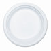 Paper Dinnerware, Plate, 8-3/4" Diameter, White, 500 per Carton                                                              