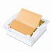 Designer Series Clear-Top Pop-Up Note Dispenser for 3x3 Self-Stick Notes, White                                              