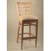 24" Lattice Back Counter Stool