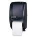 Tissue Dispenser, 7-1/2"x7"x12-3/4", Black/Pearl