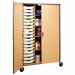 72" H Storage Cabinet with Shelving and Optional Trays