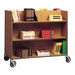 Standard Double Sided Book Truck