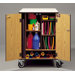 Rolling Arts and Crafts Supply Cabinet