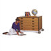 48" W Five Drawer Cabinet