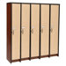 60" H Five Unit Laminate Locker