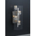 Ice Cube Wall Sconce in Satin Nickel