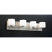 De Lion Vanity Light  in Satin Nickel