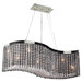 Clavius-I 8 Light Crystal Chandelier