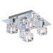 Cool Ice Large Semi Flush Mount