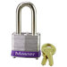 Master Lock Long-shackle Padlock, Steel gray
