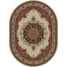 Sensation Ivory/Red Rug