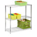 Three Tier Storage Shelves in Chrome
