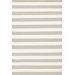 Trimaran Platinum/Ivory Striped Rug