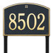 Cape Charles Estate Lawn Address Plaque