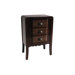 Three Drawer Wooden Chest in Light Brown