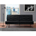 Chelsea Leather Convertible Futon