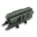 SKS Receiver Cover Tri-Rail Weaver Scope Mount in Black