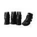 Ruff Kicks Suede Dog Shoes in Black