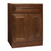 San Remo Series 24" x 18" Black Walnut Bathroom Vanity in Chestnut Finish